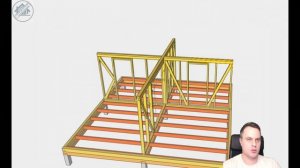 Дачный дом 6 х 6м + лофт (каркасный) строим своими руками по себестоимости. Строим дачу сами!
