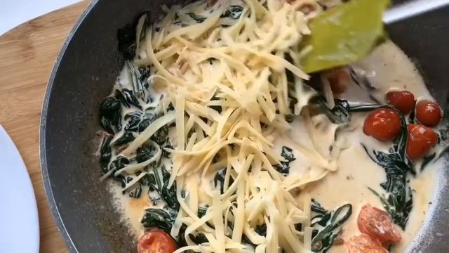 ЛОСОСЬ в сливочном соусе? #fish#food#рецепт смотреть онлайн