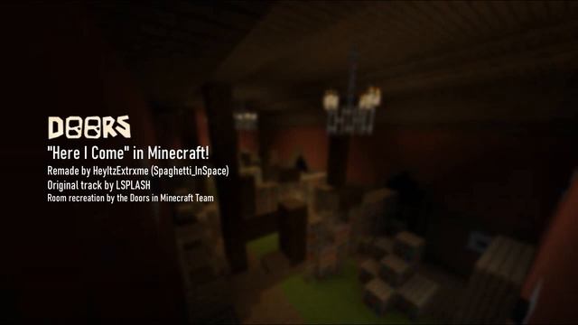 Roblox DOORS "Here I Come" OST In Minecraft! смотреть онлайн