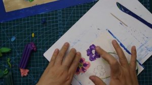 Как изготовить объемное панно из пластилина. Часть №1