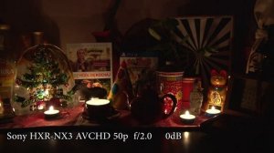 Panasonic HC-X1000 4K vs Sony HXR-NX3 - Low light  test