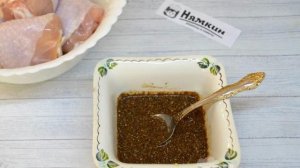 Куриные голени в духовке в соево-медовом маринаде