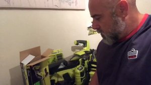Ryobi OGS1822 shrub trimmer Ryobi UK?? 1st video + custom ryobi safety glasses