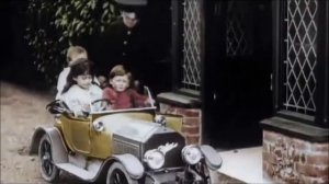 Берлин 1914 год. Объявление войны. В цвете