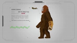 Monsterverse Titans Animated Size Comparison ( Bonus Godzilla Minus One/ Gamera Rebirth )