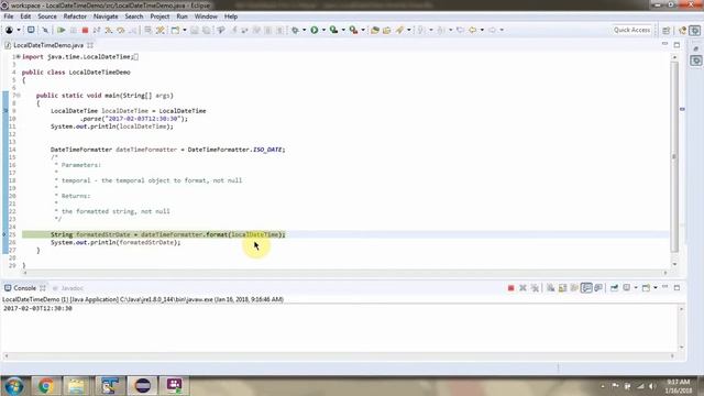 How to format LocalDateTime? |  LocalDateTime Class | Java 8 Date and Time