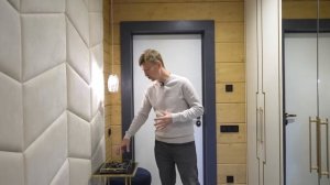 Современный интерьер в деревянном доме 220м2 Рум тур