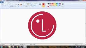 [Requested Video]How to Draw LG Logo in MS Paint from Scratch!