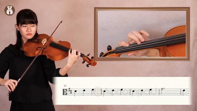 French Folk Song | Folk song | Suzuki Viola Book 1 【Practice Version】 смотреть онлайн