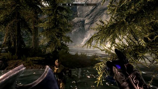 Magic Bow in Skyrim [Bound Bow Spell] смотреть онлайн
