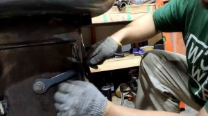 Гриль , Коптильня , BBQ, Печь своими руками из газовых баллонов.mp4