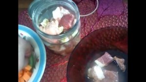 Мясо ,тушеное  в стеклянной банке .Рецепт от Джулии.