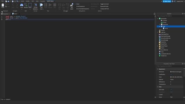 How to make a part teleport once touched (Roblox Studio) смотреть онлайн