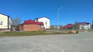 Зона отдыха на берегу реки Таз (с. Красноселькуп, ЯНАО)
