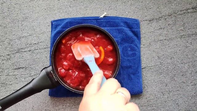 Клубничный Джем с Апельсином густой без добавок и загустителя / варенье клубничное / заготовки