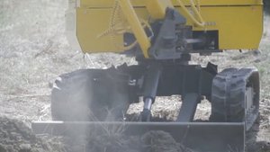 Работа мини экскаватора LD-3000