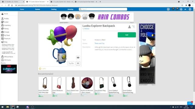 [ИВЕНТ] Как получить ШЛЯПУ, ОЧКИ, РЮКЗАК, ЛУНУ И ВОЛОСЫ | Roblox смотреть онлайн