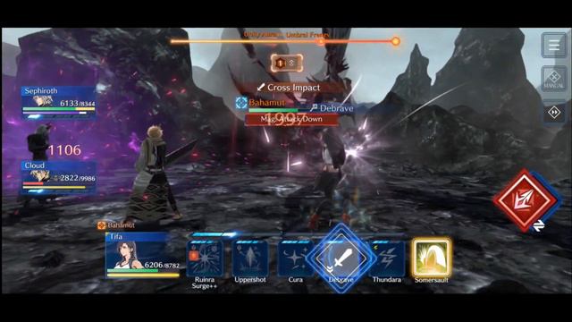 FF7EC (Ever Crisis) - EX 2 Trial of Bahamut