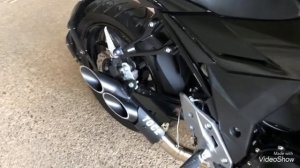 SUZUKI GSX-250R Exhaust Original (standar ) change with TOCE Exhaust. So nice Sound #suzukigsx