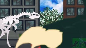 Godzilla 1999 vs Scp-250 (рисуем мультфильмы 2)