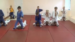 Детская тренировка по дзюдо. Часть - 2. Centre Judo Kids. Feodosiya