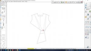 Построение и градация изделия с драпировкой