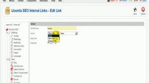 How to create automatic links in Joomla using iJoomla SEO