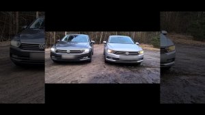 LED vs HALOGEN VW Passat B8 #cars #passatb8 #автоизевропы #авто #volkswagen #led #ledlights