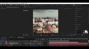 3D трекеры в After Effects / пролет камеры над городом с текстом