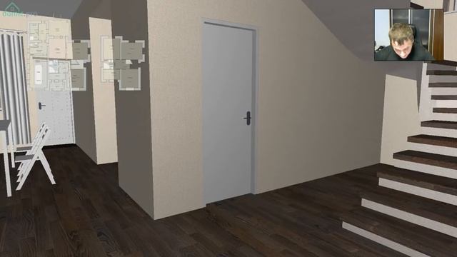 Проект добротного двухэтажного дома с баней и гаражом D-301-ТП смотреть онлайн