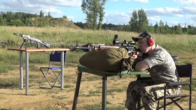 Тигр 05 (СВД) отстрел на 100 метров смотреть онлайн