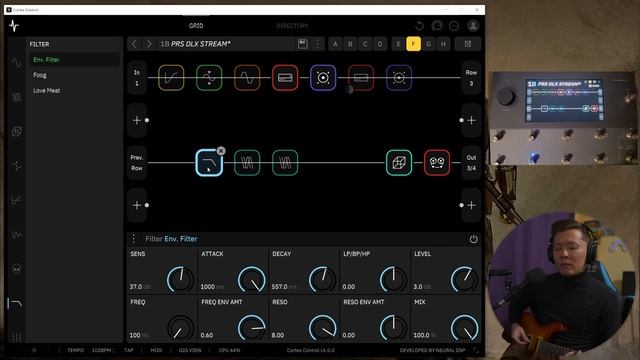 CORTEX CONTROL — Обзор редактора Quad Cortex, Интерфейс, Пресеты, Чистый звук