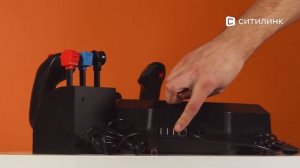 Обзор проводного штурвала Logitech G Saitek Pro Flight Yoke System | Ситилинк
