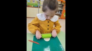 кружок тесто пластика