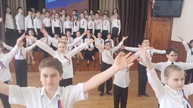 Флешмоб детских хоров Я гражданин России 2022 смотреть онлайн