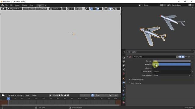 Export/Import Animated Mesh Data in Blender 2.9