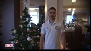 Игорь Акинфеев поздравляет болельщиков с Новым Годом! 