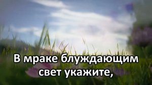 № 264 Делу спасения жизнь посвятите | Караоке с голосом | Христианские песни | Гимны надежды