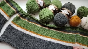 ? Хотите извязать ОСТАТКИ ПРЯЖИ ? ?? ВЯЖУ ВЕСЕННИЙ ? КАРДИГАН СПИЦАМИ из ОСТАТКОВ ПРЯЖИ ?