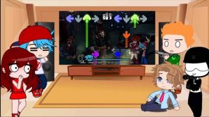 Jason Voorhees || Fnf React To 13th Friday Night Funk Blood || BF & GF (Horror)