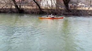 RTM Expresso (Tiwok) in action (learning basic kayaking skills)