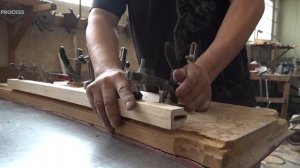 Process of Making a Hand-Forged Katana. Korean Swordsmith with 30 Years of Experience.