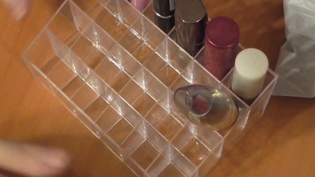 Посылка заказ с сайта ALIEXPRESS (коробочка для помад,часы) смотреть онлайн