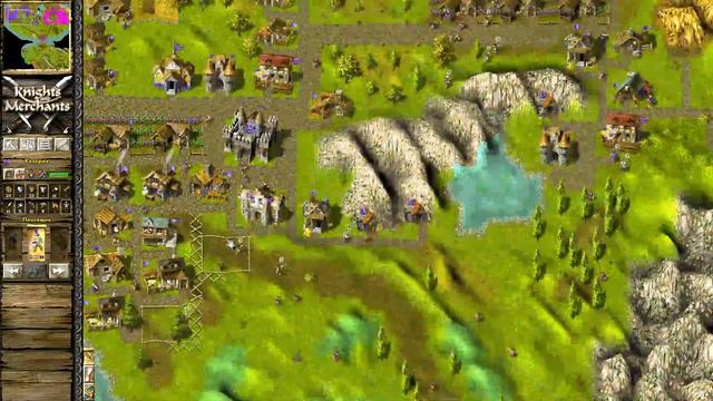 Knights And Merchants Remake - Co-op Пользовательская карта The Cracker смотреть онлайн