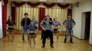 Танцевальный коллектив "Ритм" ковбойский танец