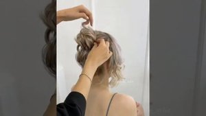 УРОК 7: Высокий пучок на каре.