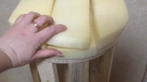 Пуфик за 40 руб. СВОИМИ РУКАМИ. DIY