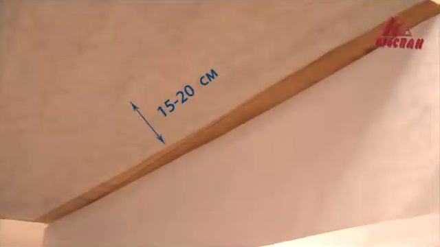 Монтаж пароизоляции Изоспан В в чердачном перекрытии1 смотреть онлайн