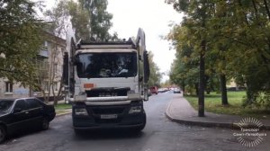 "Манёвры!" Мусоровоз MAN