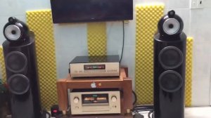 E 800 Accuphase 50W Class A ????  + B&w 803 d3 500w ???? + DP 720 Accuphase ????